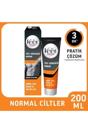 Veet Tüy Dökücü Krem Men Normal 200ml