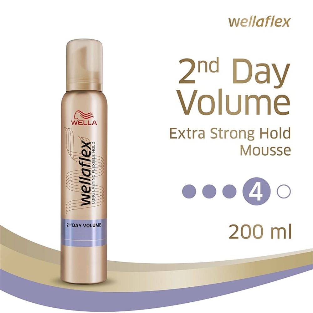 Wellaflex Saç Köpüğü 2nd Day Volume Extra Strong 200ml