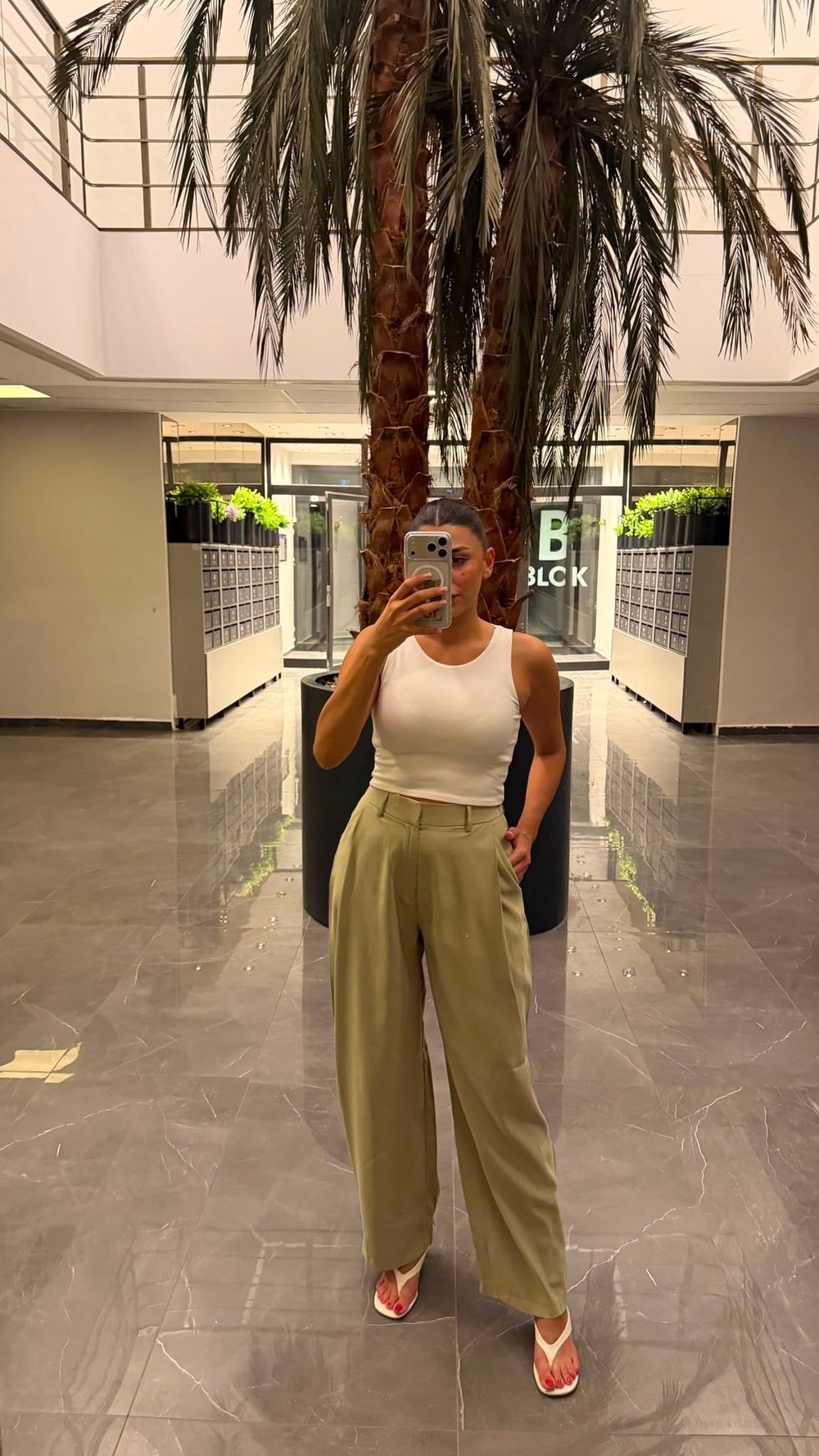 YEŞİL BALON PANTOLON