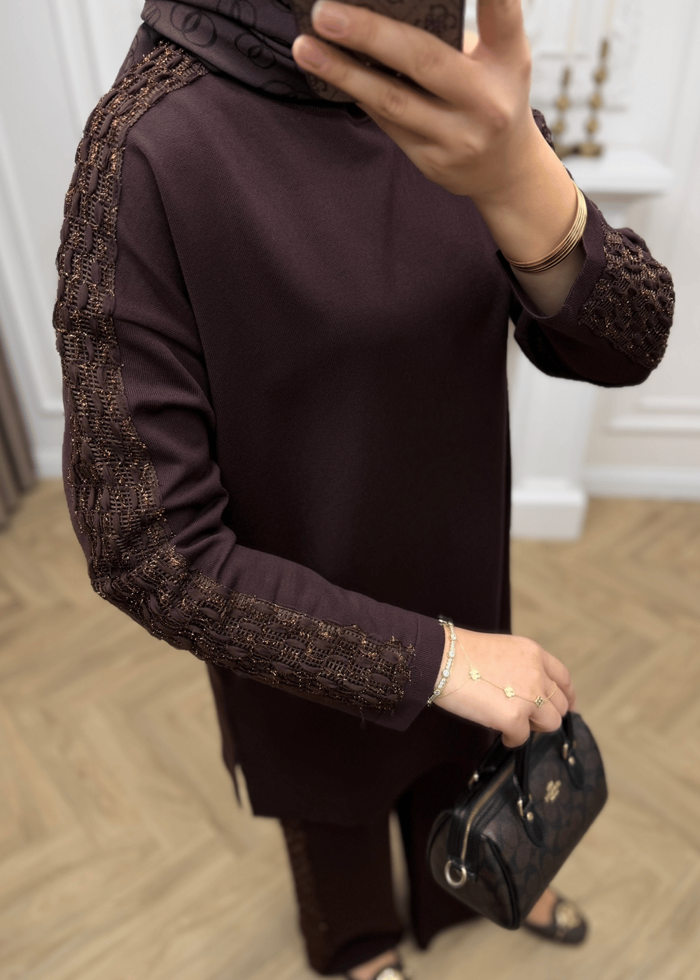 Jasmin Merserize Takım | Kahverengi