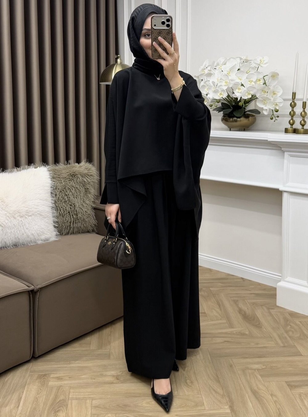 Maysa Tensel Takım Siyah