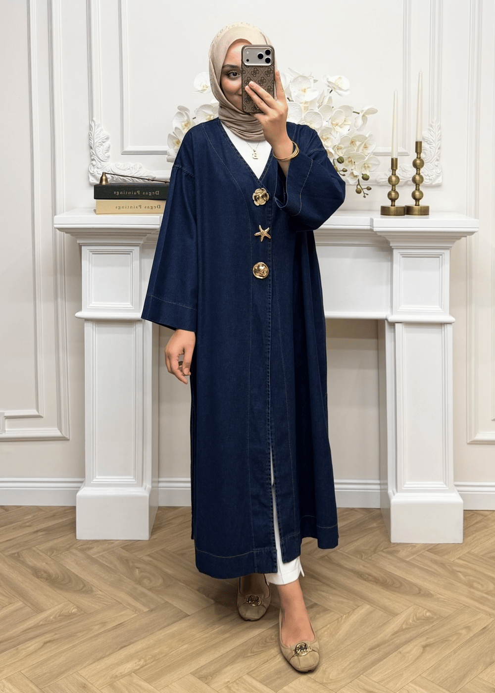 Mia Denim Kap | Lacivert