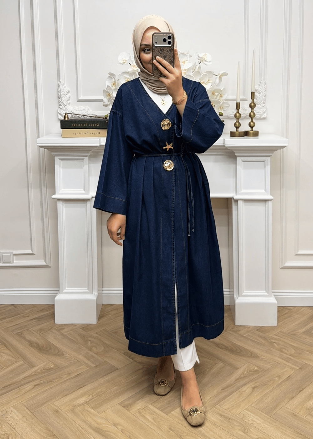 Mia Denim Kap | Lacivert