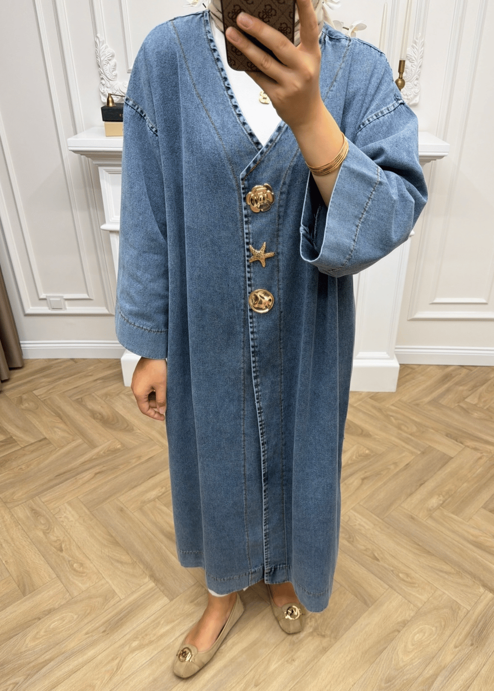 Mia Denim Kap | Mavi