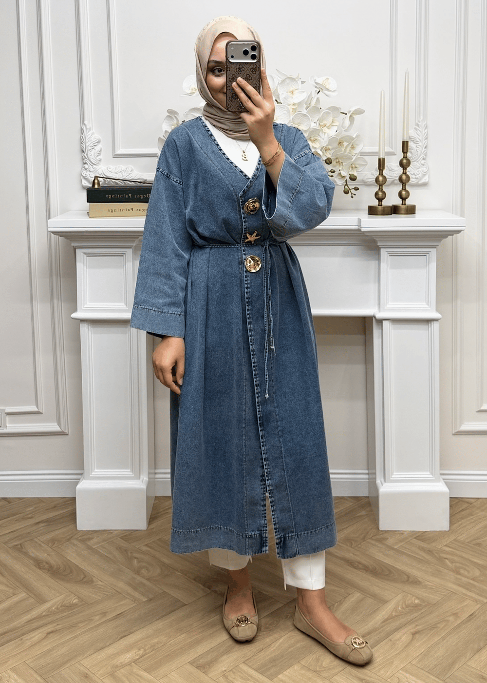 Mia Denim Kap | Mavi
