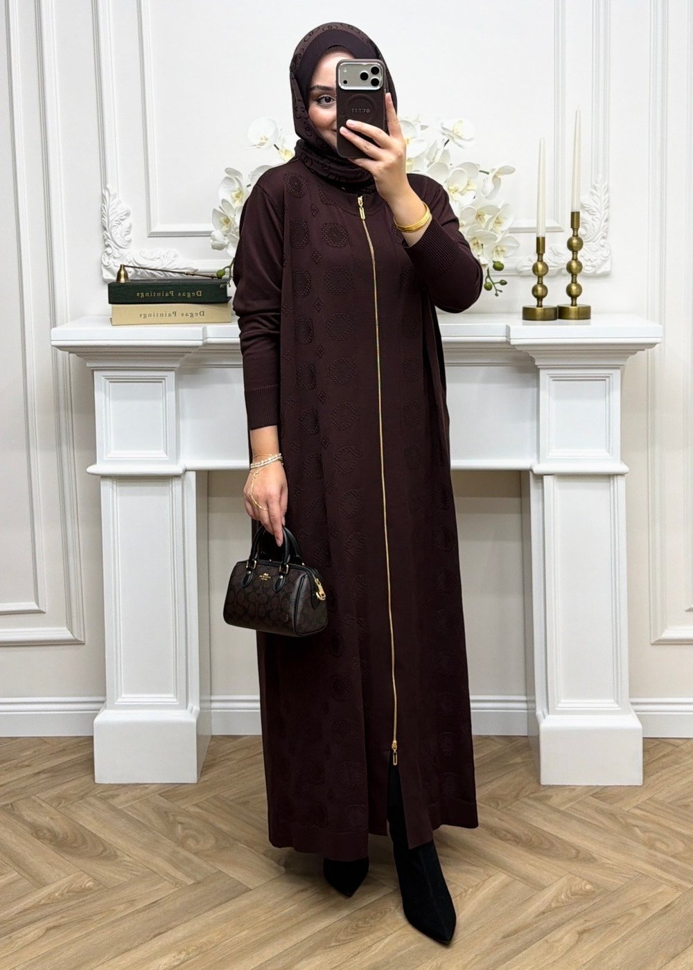 Nadia Merserize Kap Kahverengi