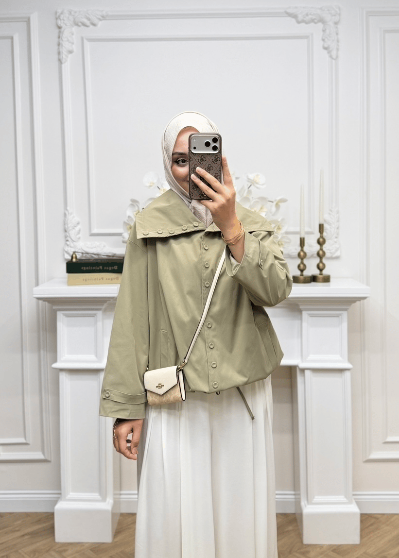 Zra Model Trençkot | Mint