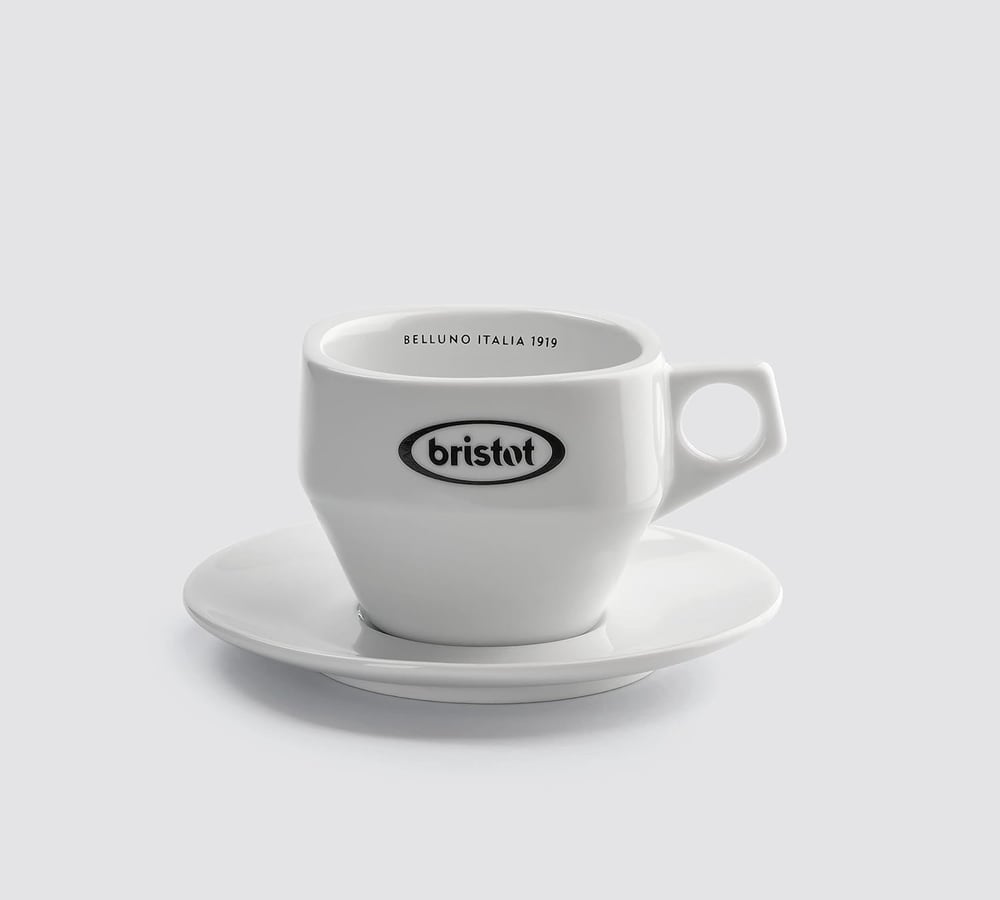 Dolomit Porselen Cappuccino Fincan ve Tabağı 175 cc