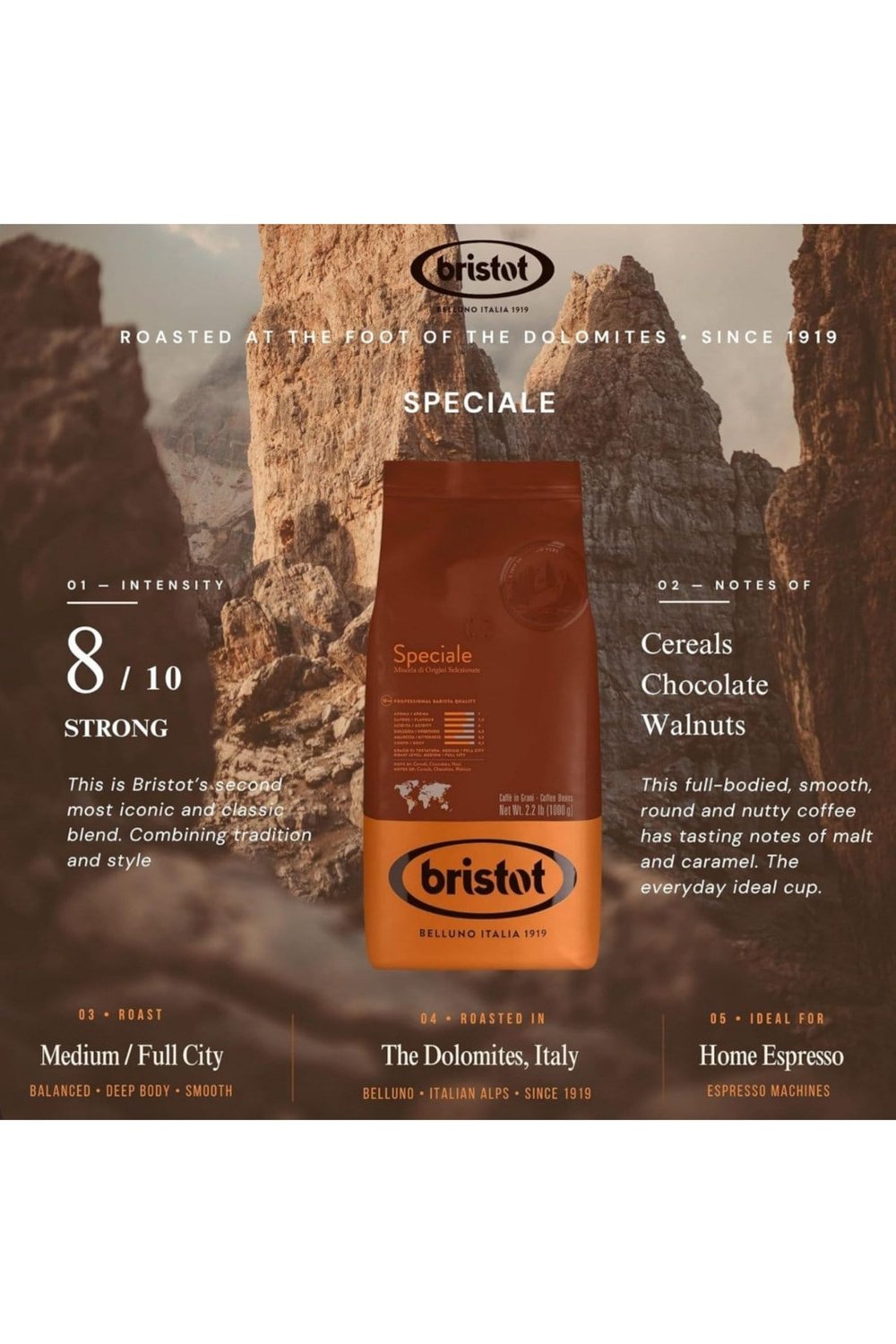 Speciale 1 kg Çekirdek Kahve