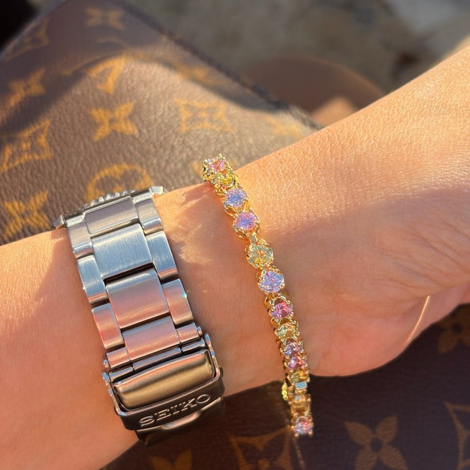 Celeste Tennis Bracelet