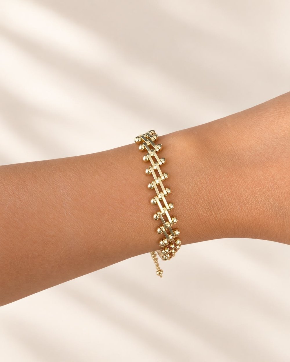 Golden Rhythm Bracelet