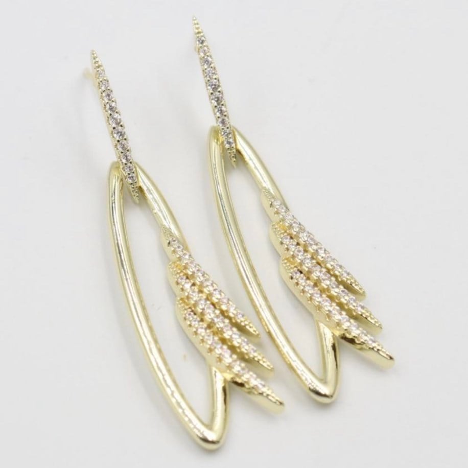 Golden Talon Hoops