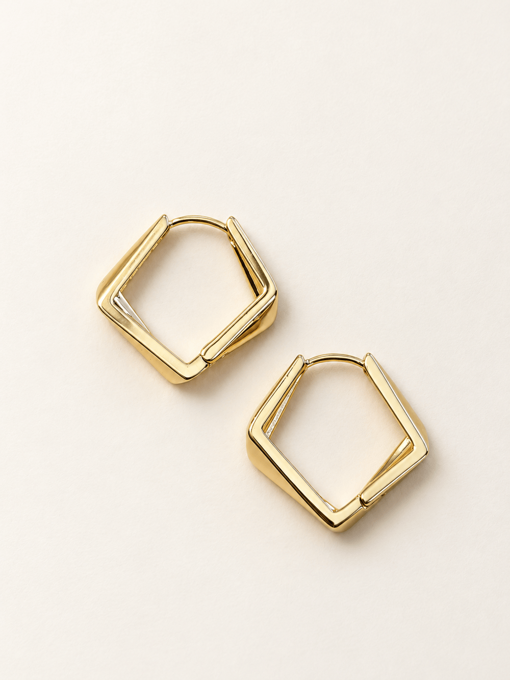 Large Square Hoops