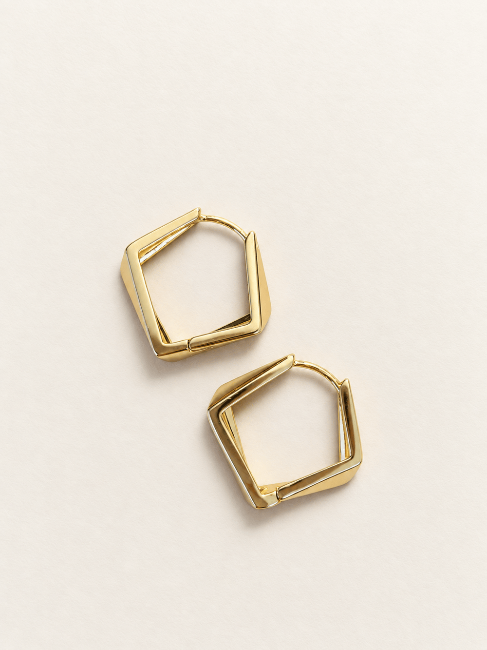 Medium Square Hoops