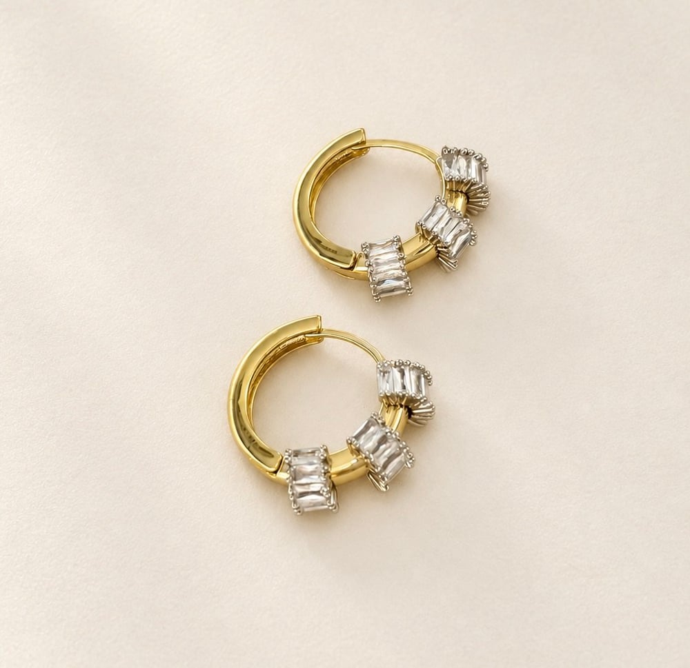Pavé Bubble Huggies