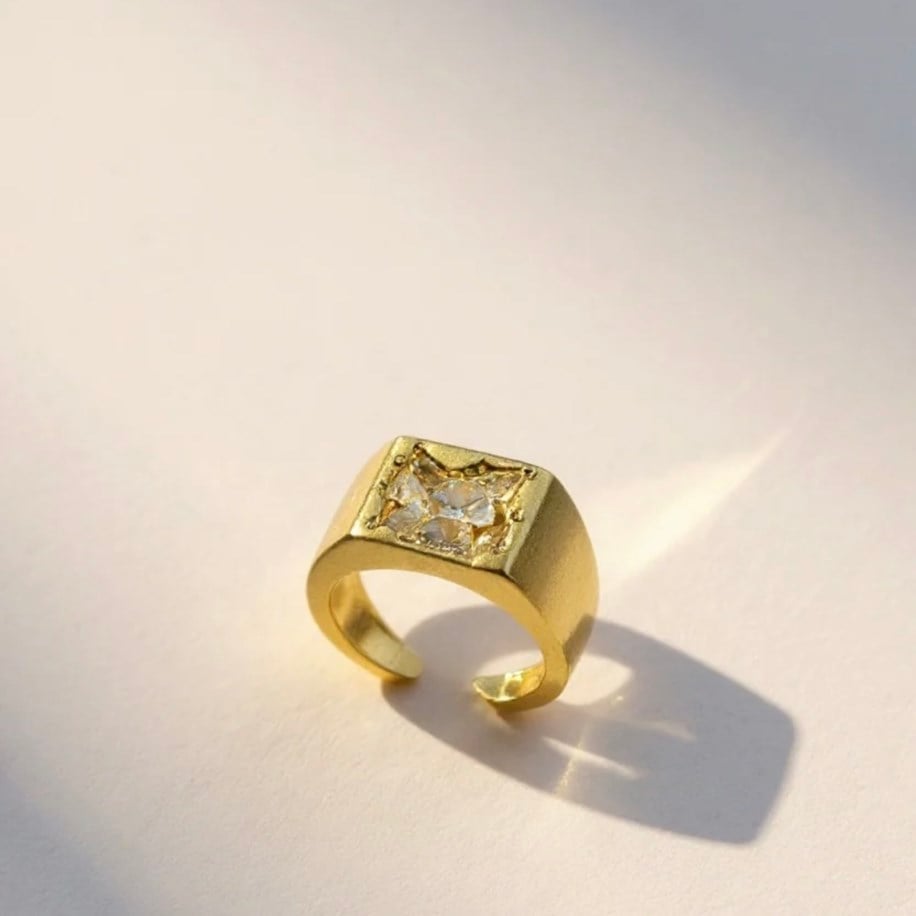 Royal Square Ring