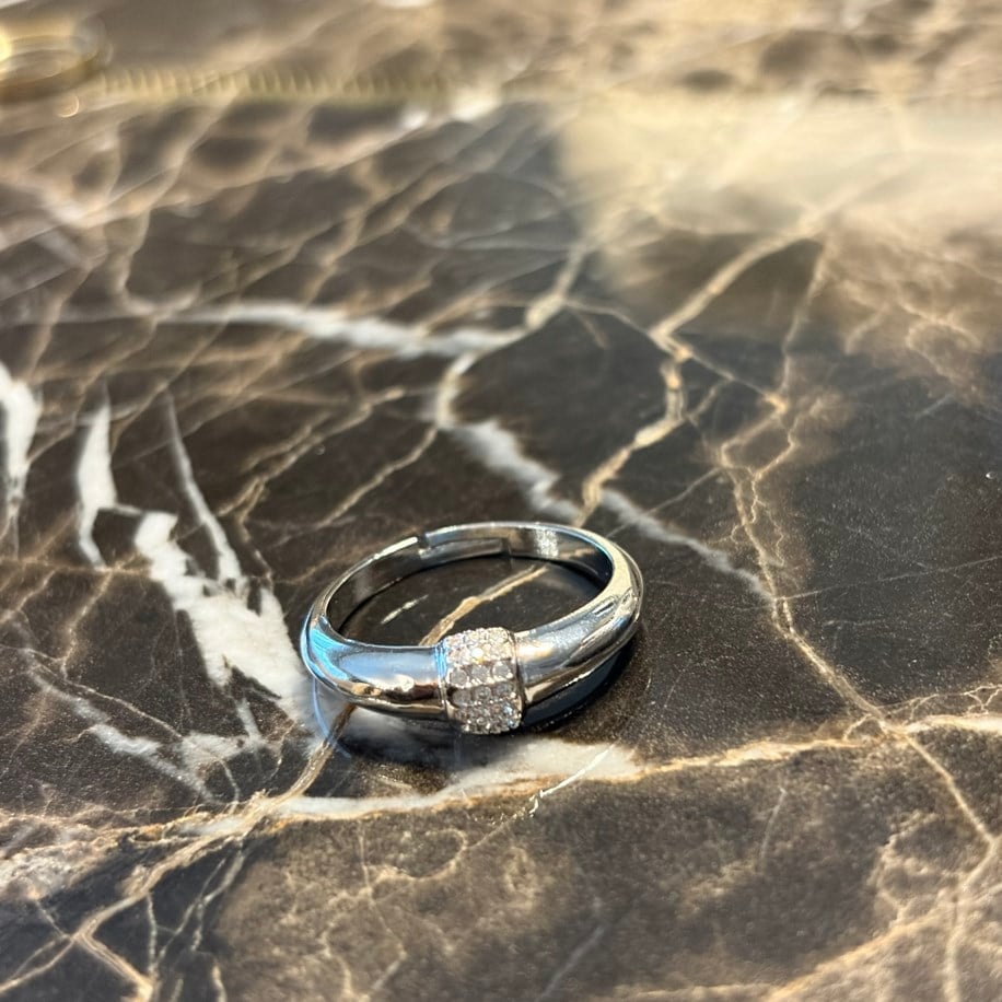 Silver Embrace Ring