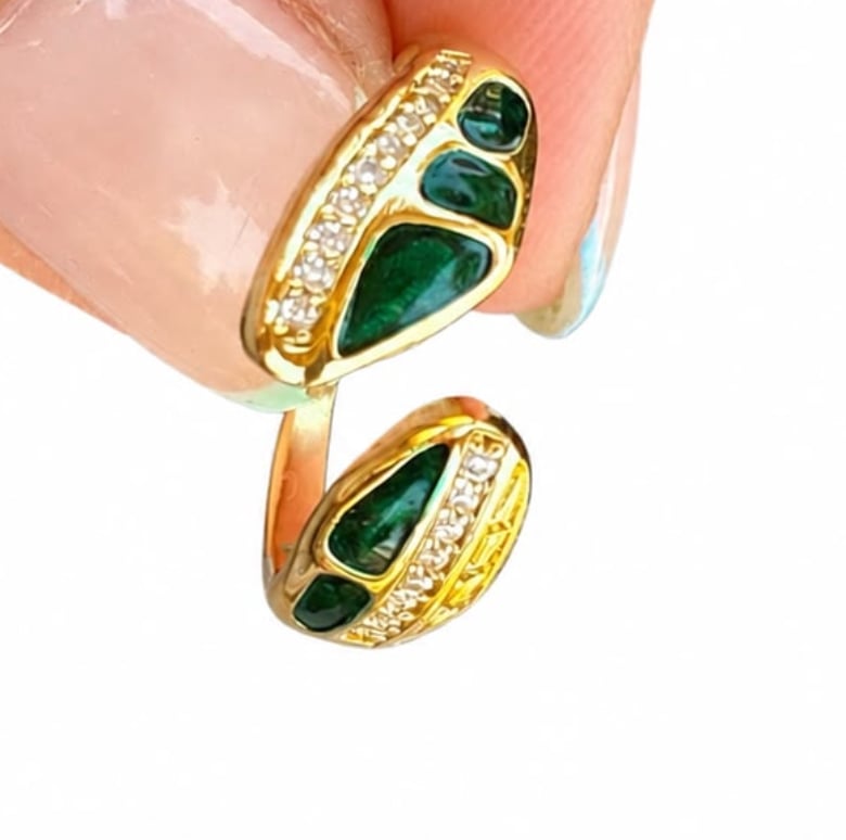 Verde Mosaic Ring