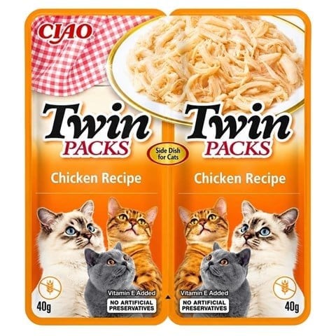 Ciao Inaba Twin Packs Tavuklu Kedi Çorbası 2x40 gr