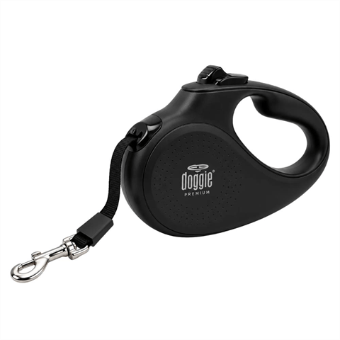 Doggie Master XS Otomatik Köpek Gezdirme Tasması Siyah 12 kg / 3 m