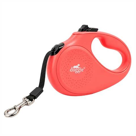Doggie Master XS Otomatik Köpek Gezdirme Tasması Pembe 12 kg / 3 m