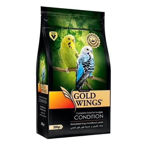 Gold Wings Premium Muhabbet Kondisyon Yemi 200 gr