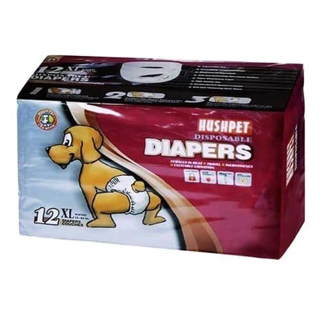 Hushpet Ultra Emici Köpek Çiş Pedi XLarge 12'li