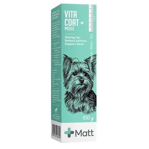Matt Vita Coat Tüy Sağlığı Destekleyici Kedi ve Köpek Macunu 100 gr
