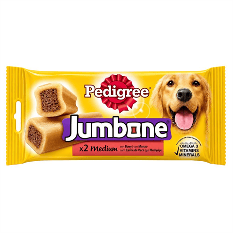Pedigree Jumbone Medium Sığır Etli Köpek Ödül Maması 2 x 90 gr