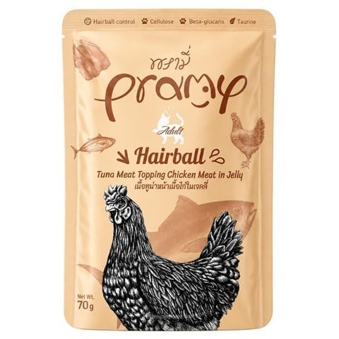 Pramy Sos Yetişkin Ton Balıklı Tavuklu Kedi Maması 70 gr