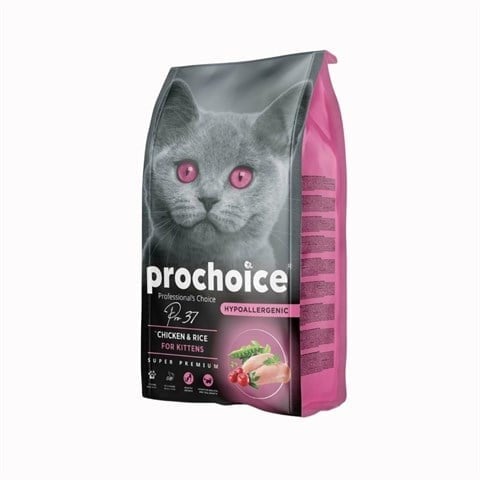 ProChoice Pro 37 Tavuklu ve Pirinçli Yavru Kedi Maması 2 kg