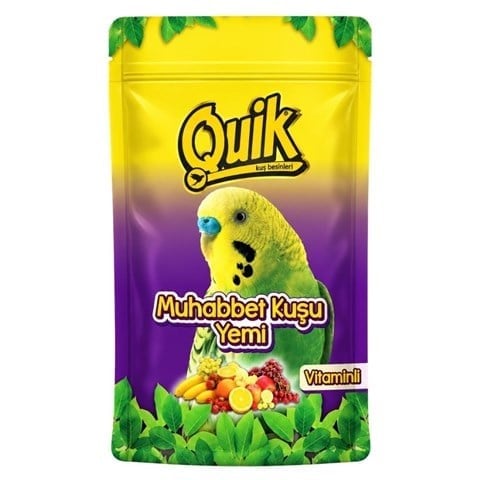 Quik Vitaminli Muhabbet Kuşu Yemi 400 gr