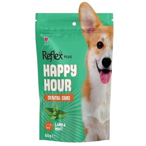 Reflex Plus Happy Hour Ağız ve Diş Sağlığı Destekleyici Köpek Ödül Maması 60 gr