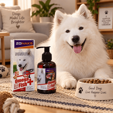 Zonax Dog Omega 3 ve 6 Balık Yağı Köpek Besin Takviyesi 100 ml