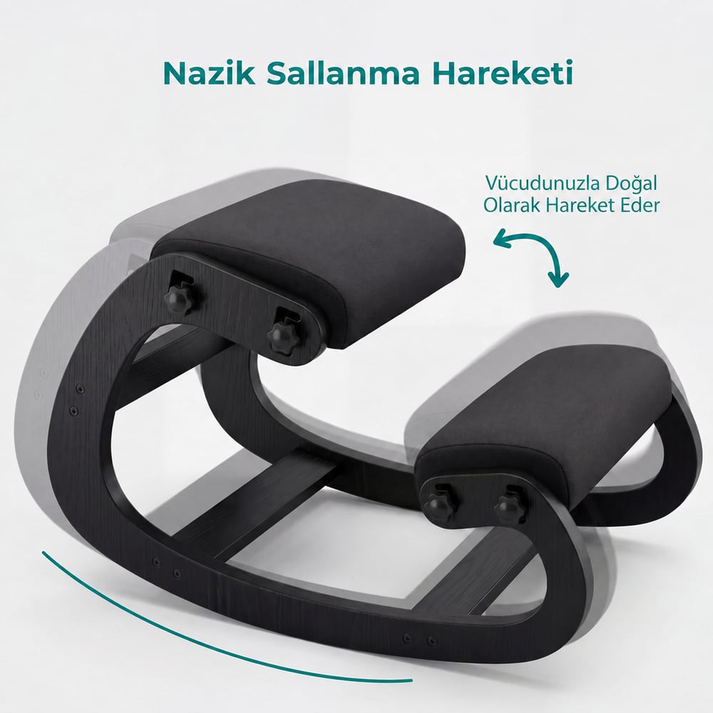 ÇALIŞMA SANDELYESİ SİYAH KLASİK