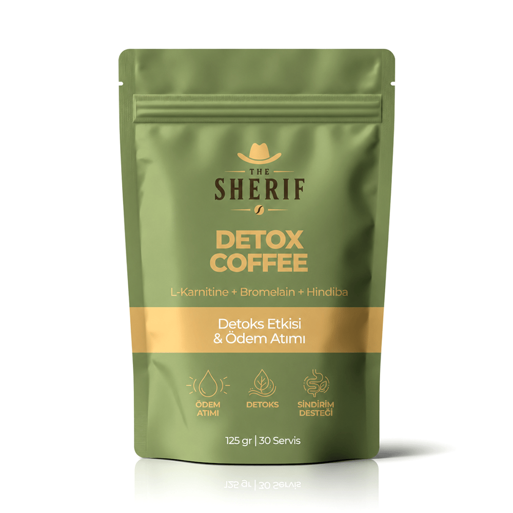 The Sherif DETOX COFFEE (Detox Etkisi + Ödem Atımı) 125gr