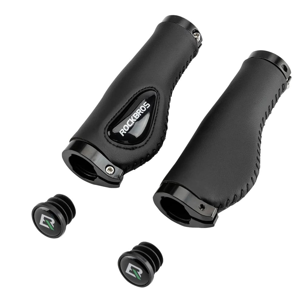 Rockbros Hakiki Deri Ergonomik Bisiklet Elciği (22.2 mm)