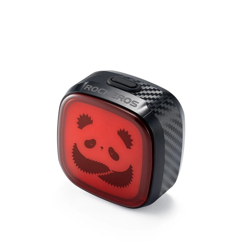 Rockbros Q2MAX Akıllı Emoji LED Bisiklet Arka Stop Lambası