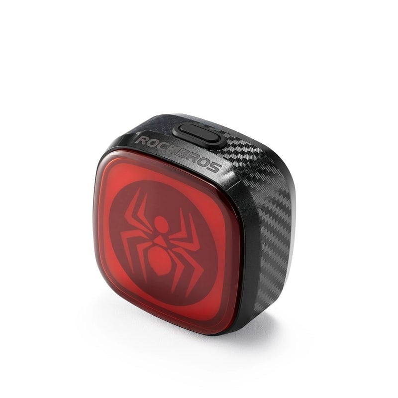 Rockbros Q2MAX Akıllı Emoji LED Bisiklet Arka Stop Lambası