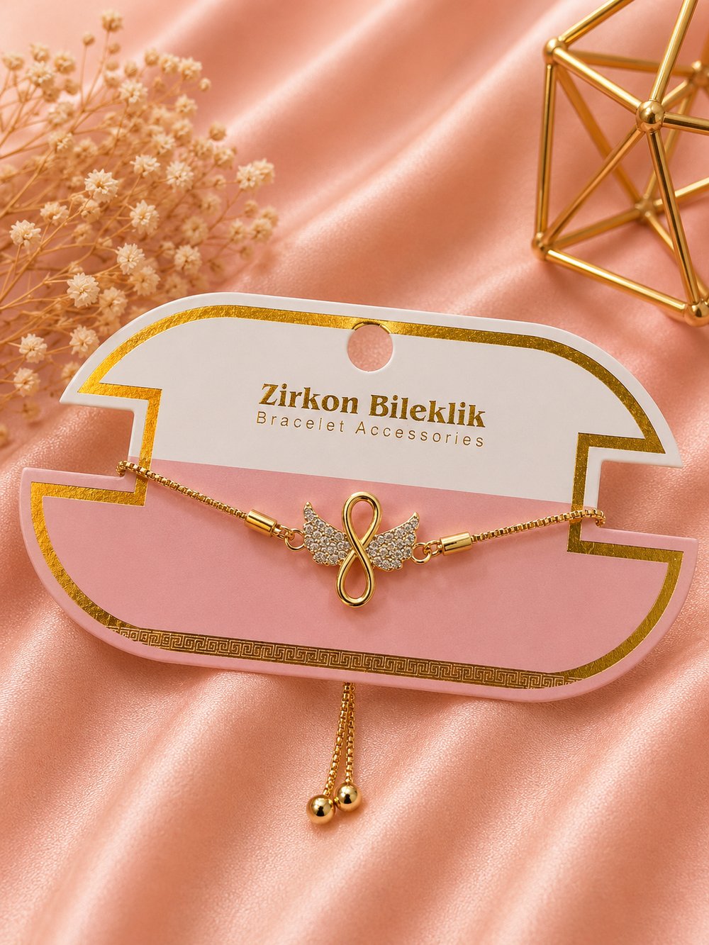 Zirkon Taşlı Bileklik