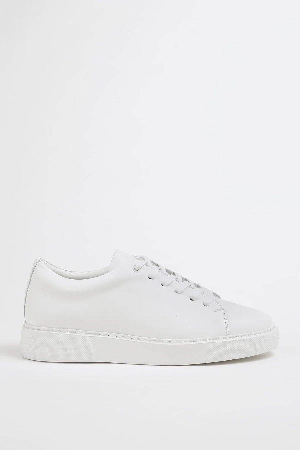 Arean Model Eva Taban Hakiki Deri Sneaker Ayakkabı - BEYAZ