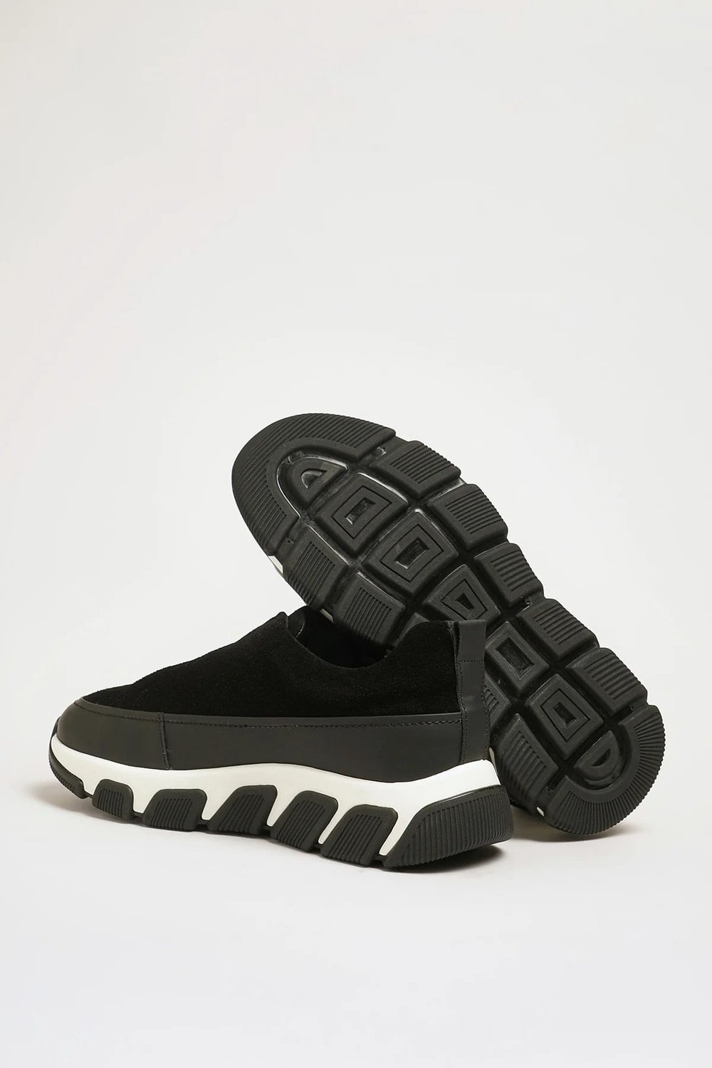 Brooklyn Model Hakiki Süet Deri İthal Taban Lastikli Sneaker Ayakkabı - SİYAH