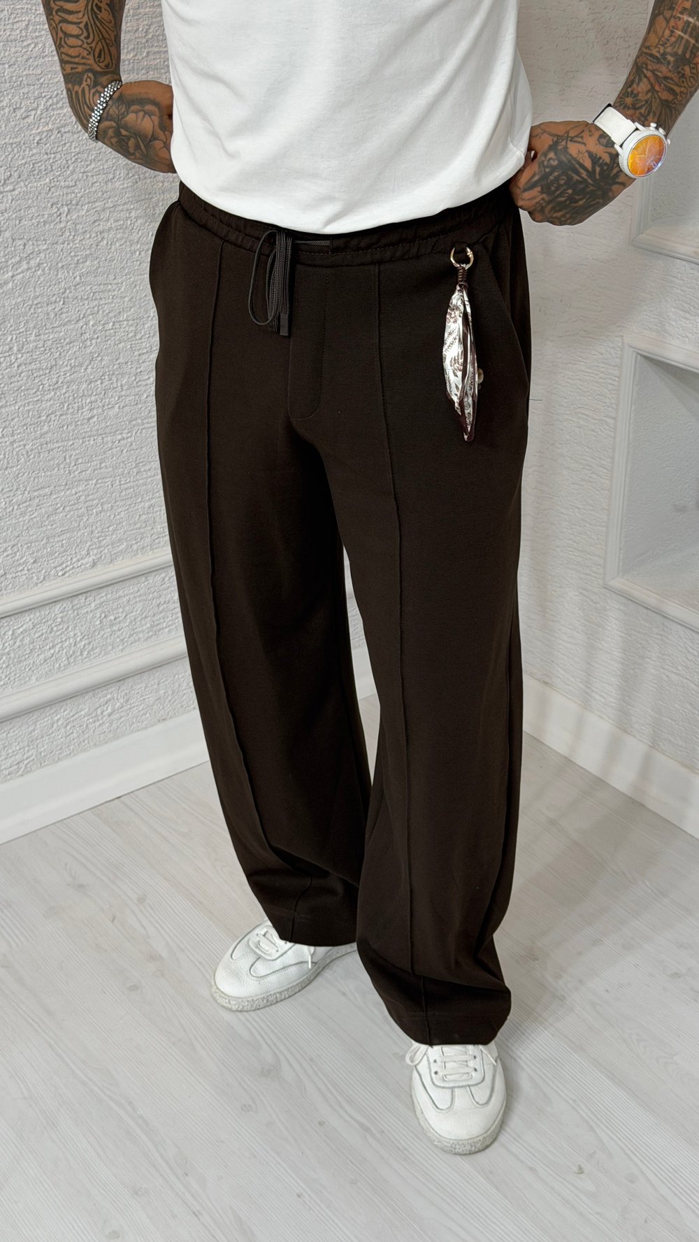 Kahverengi Premium Casual Jogger