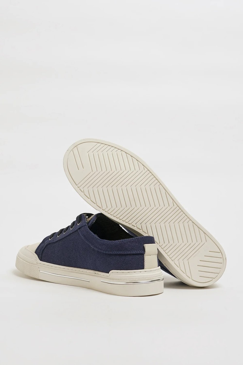 Ozzy Model Keten Kumaş Eva Taban Sneaker Ayakkabı - LACİVERT