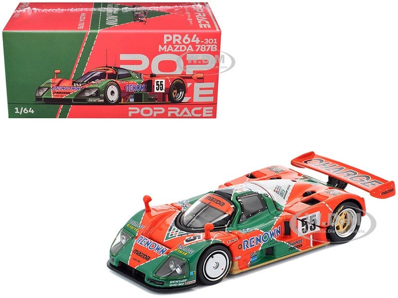  Pop Race Mazda 787B 1991 Le Mans 24H Winner