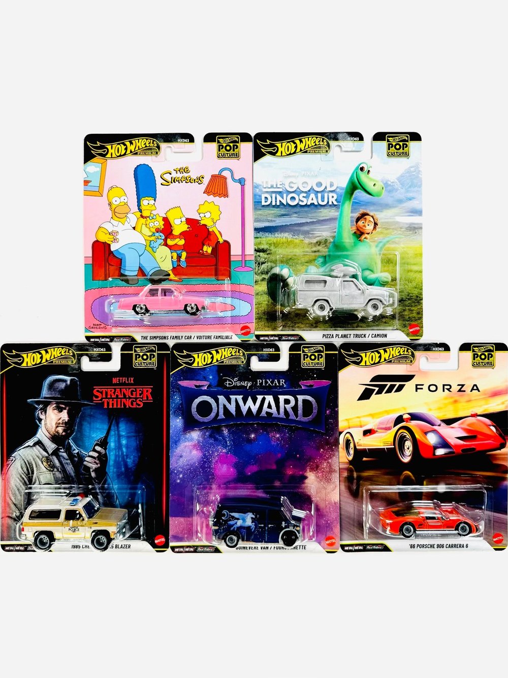 Hot Wheels Pop Culture Premium  5'li Set