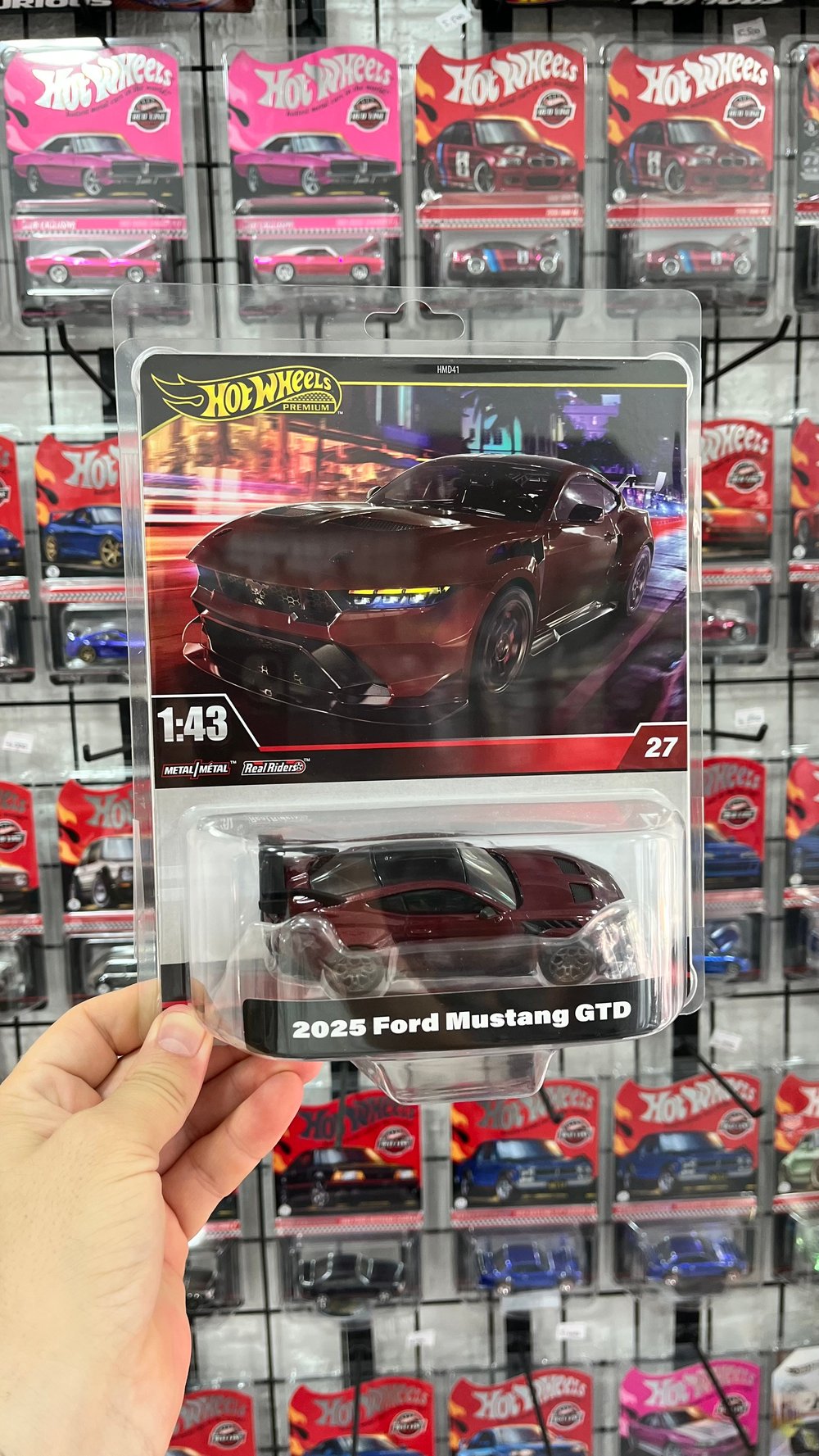 Hot Wheels Premium 1/43 Ölçek Ford Mustang GTD