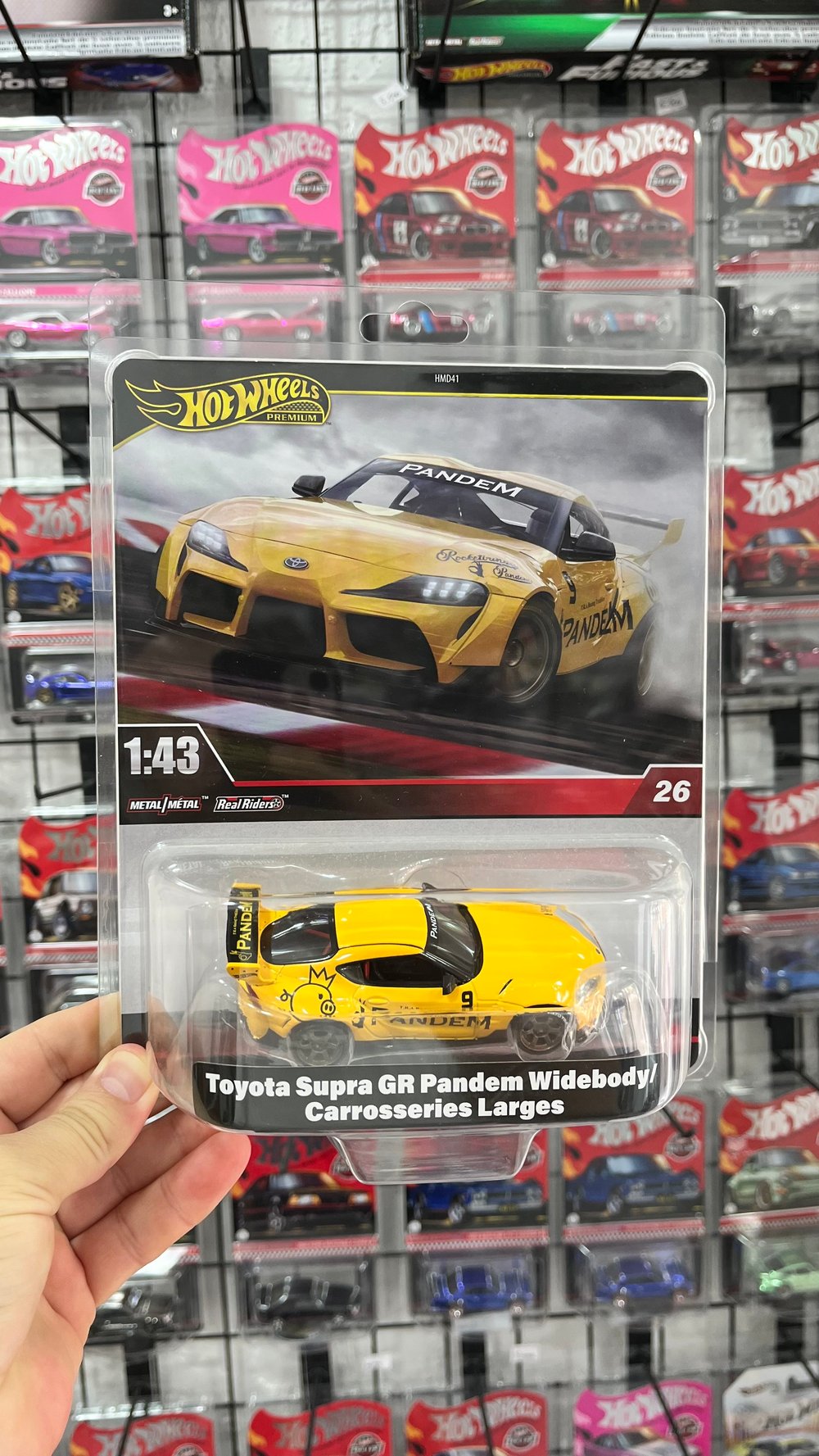 Hot Wheels Premium 1/43 Ölçek Toyota Supra GR Pandem