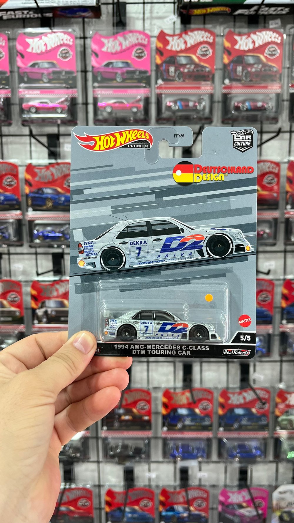 Hot Wheels Premium 1994 AMG Mercedes  C-Class DTM