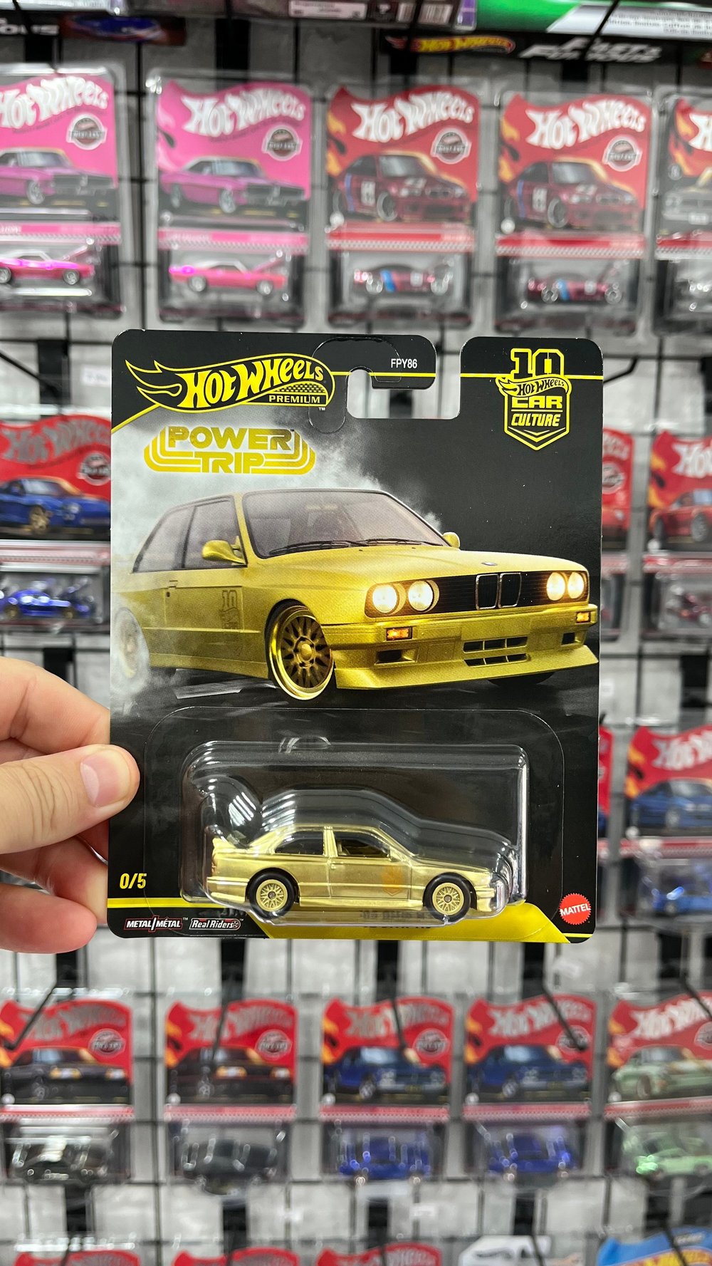 Hot Wheels Premium Chase BMW M3  Gold